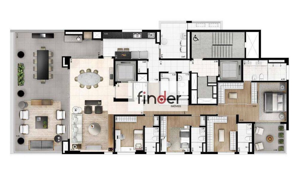 Apartamento, 4 quartos, 278 m² - Foto 12
