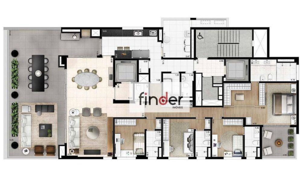 Apartamento, 4 quartos, 278 m² - Foto 13