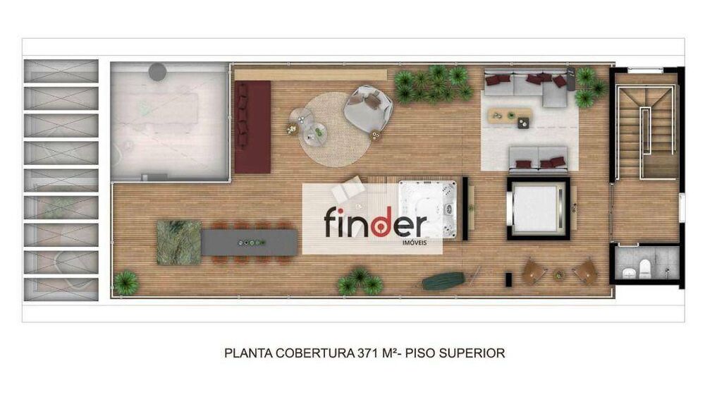 Cobertura à venda com 3 quartos, 348m² - Foto 16