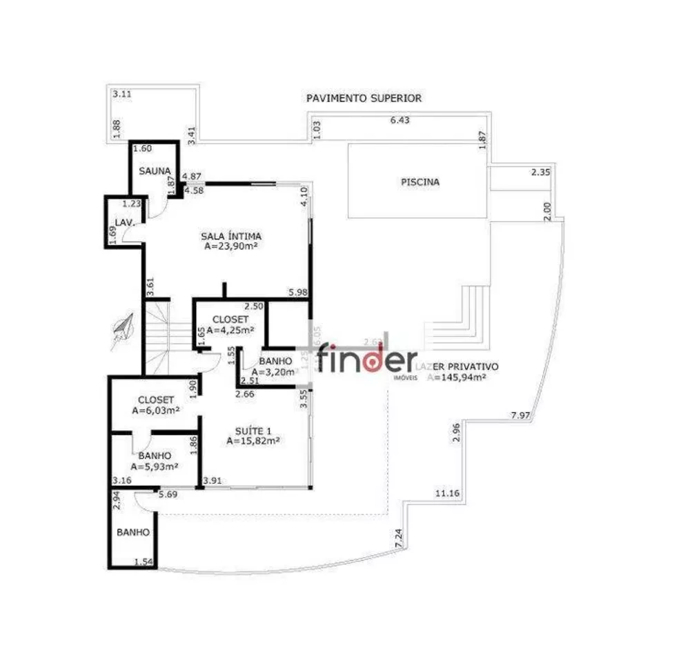 Apartamento, 3 quartos, 262 m² - Foto 55