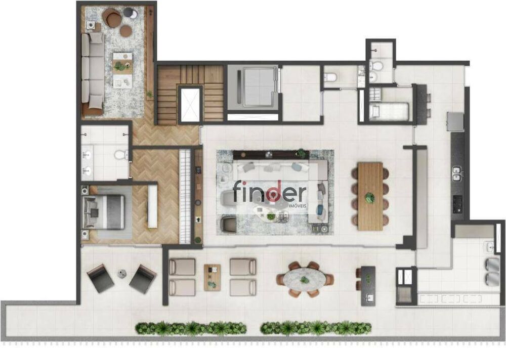 Cobertura, 4 quartos, 452 m² - Foto 5