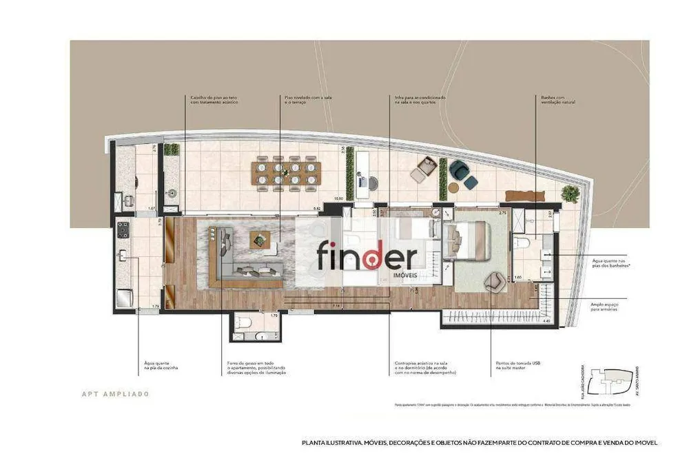 Apartamento, 3 quartos, 134 m² - Foto 4