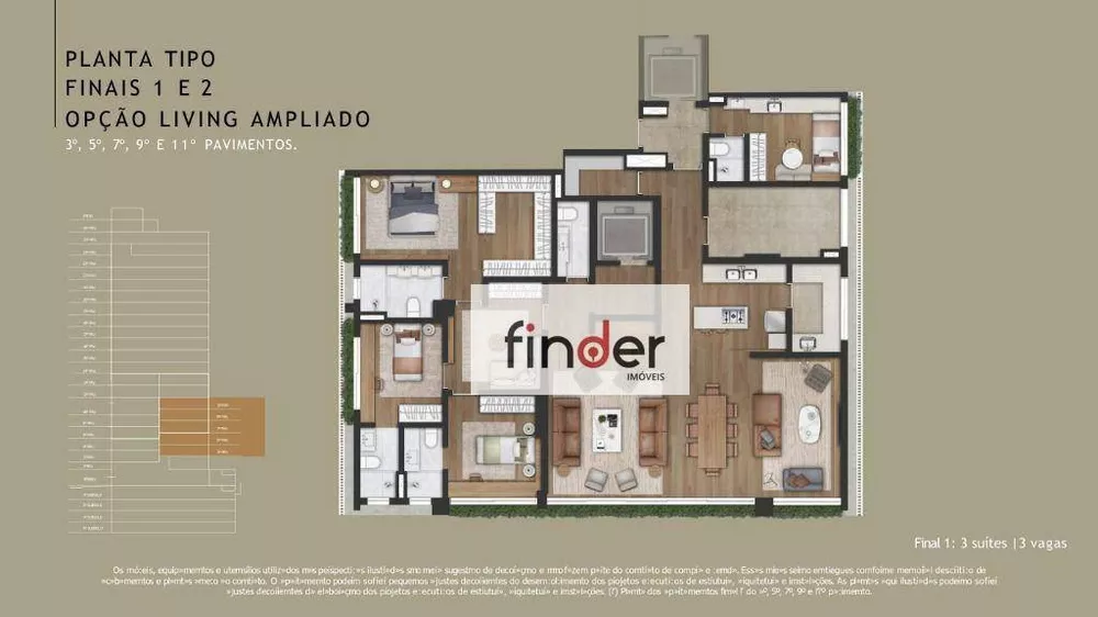 Apartamento, 4 quartos, 288 m² - Foto 7