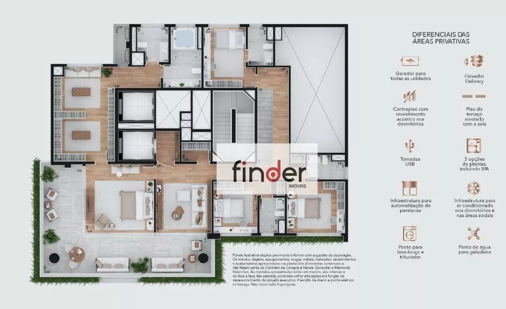 Apartamento, 4 quartos, 276 m² - Foto 34