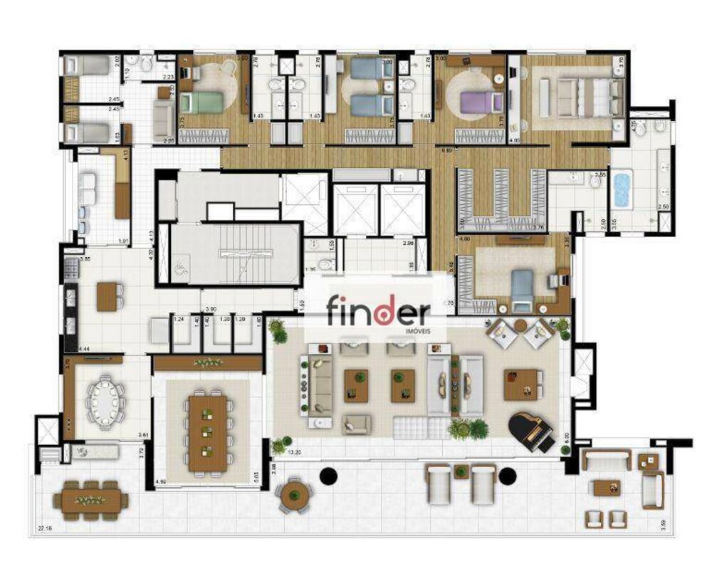 Apartamento, 3 quartos, 485 m² - Foto 7