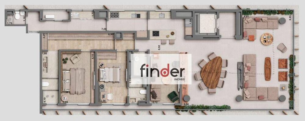 Apartamento, 3 quartos, 204 m² - Foto 13