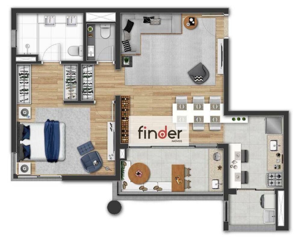 Apartamento, 3 quartos, 163 m² - Foto 3