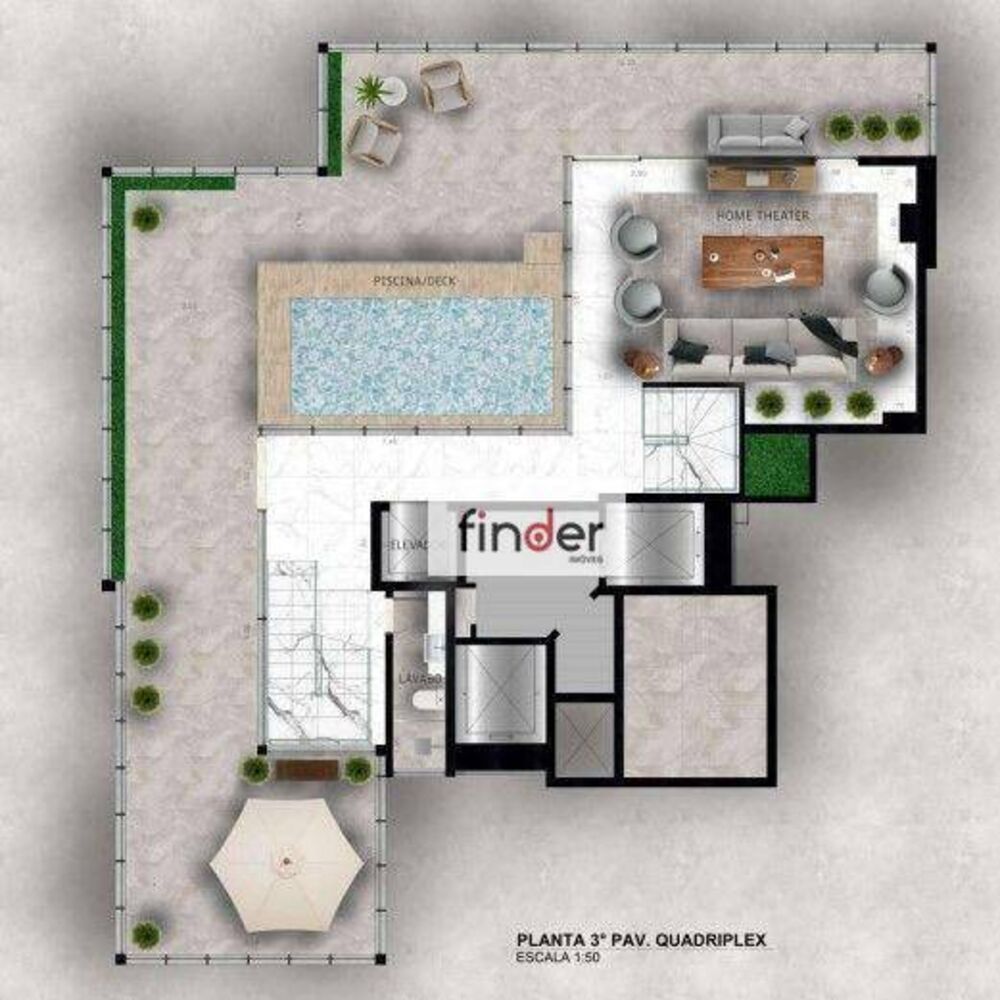 Cobertura, 3 quartos, 580 m² - Foto 7