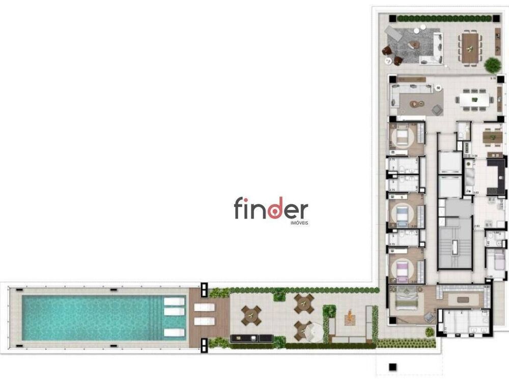 Cobertura, 4 quartos, 672 m² - Foto 5