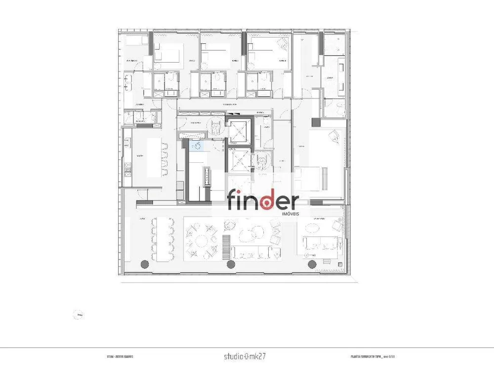 Apartamento, 4 quartos, 532 m² - Foto 1