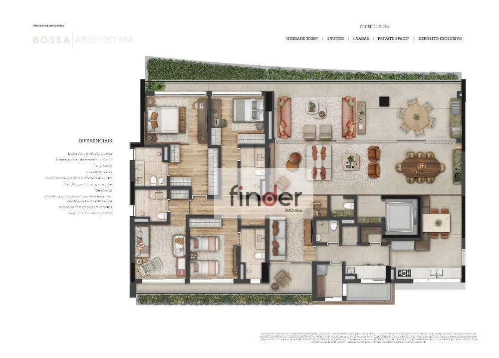 Cobertura, 4 quartos, 713 m² - Foto 4