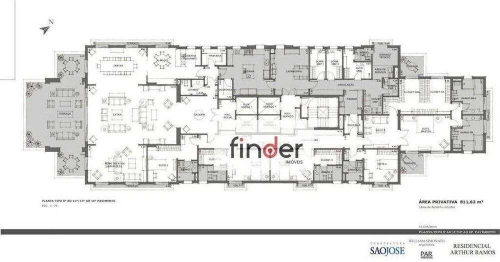 Apartamento, 5 quartos, 818 m² - Foto 16