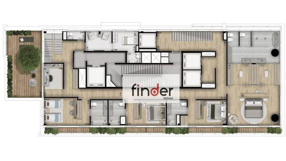Apartamento, 4 quartos, 314 m² - Foto 32
