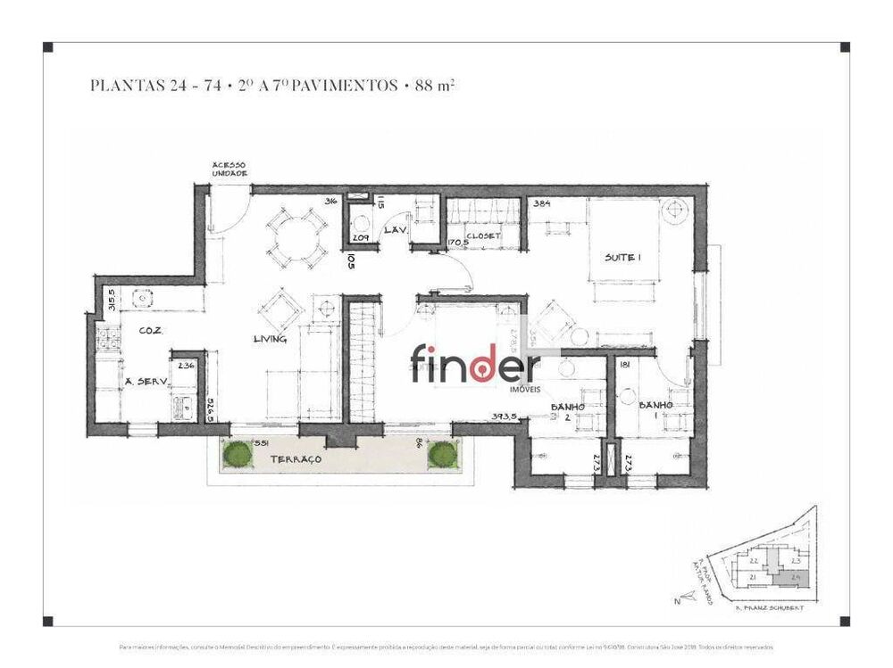 Apartamento, 2 quartos, 100 m² - Foto 6