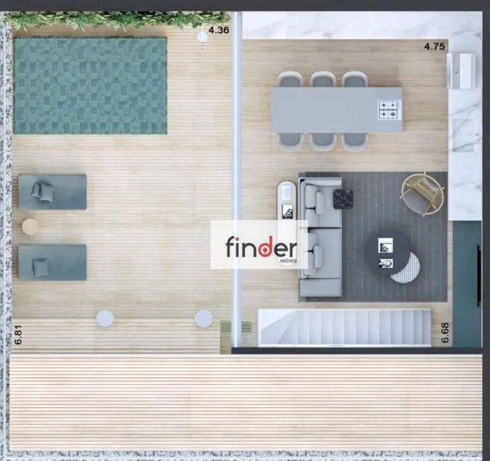Apartamento, 1 quarto, 90 m² - Foto 4