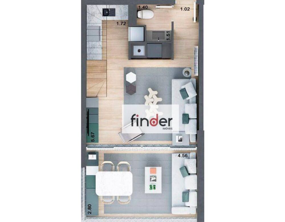 Apartamento, 1 quarto, 90 m² - Foto 8