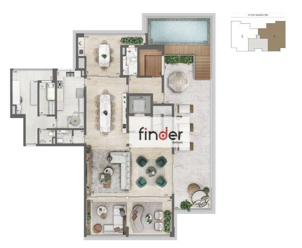 Apartamento, 4 quartos, 308 m² - Foto 10