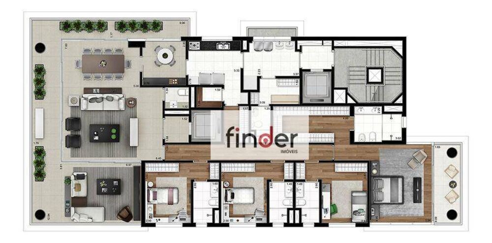 Apartamento, 4 quartos, 294 m² - Foto 7