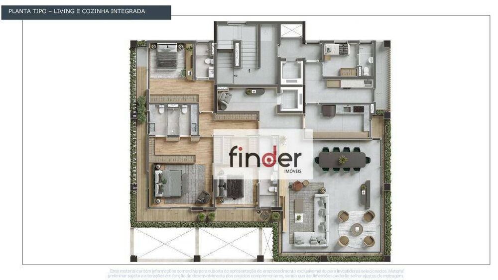 Apartamento, 3 quartos, 258 m² - Foto 9