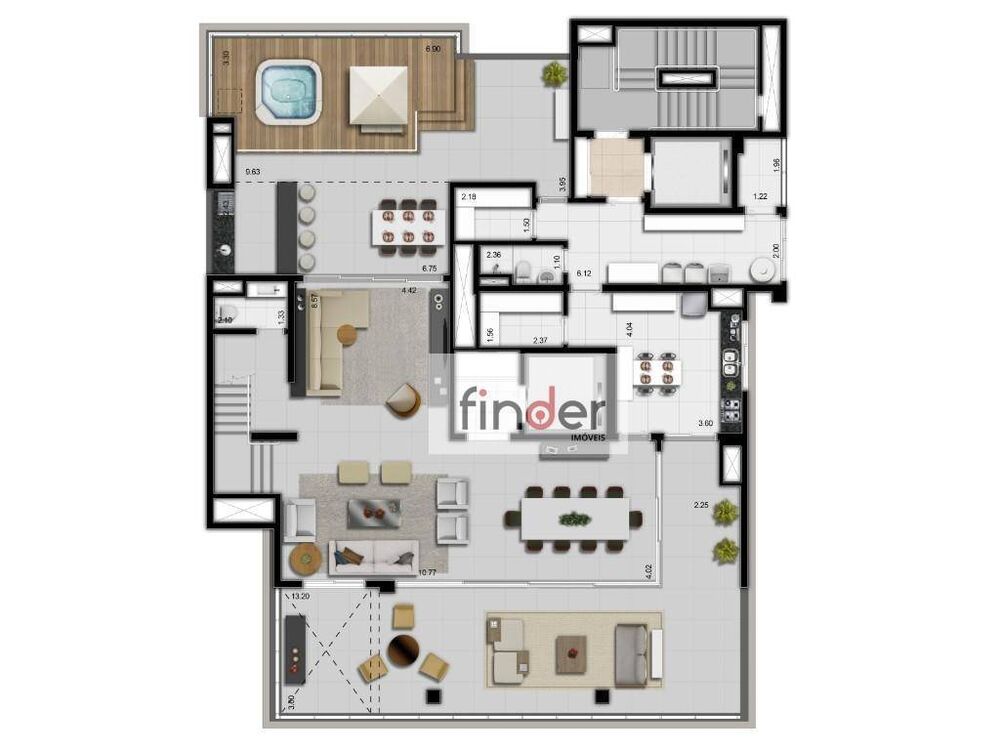 Cobertura, 4 quartos, 475 m² - Foto 44
