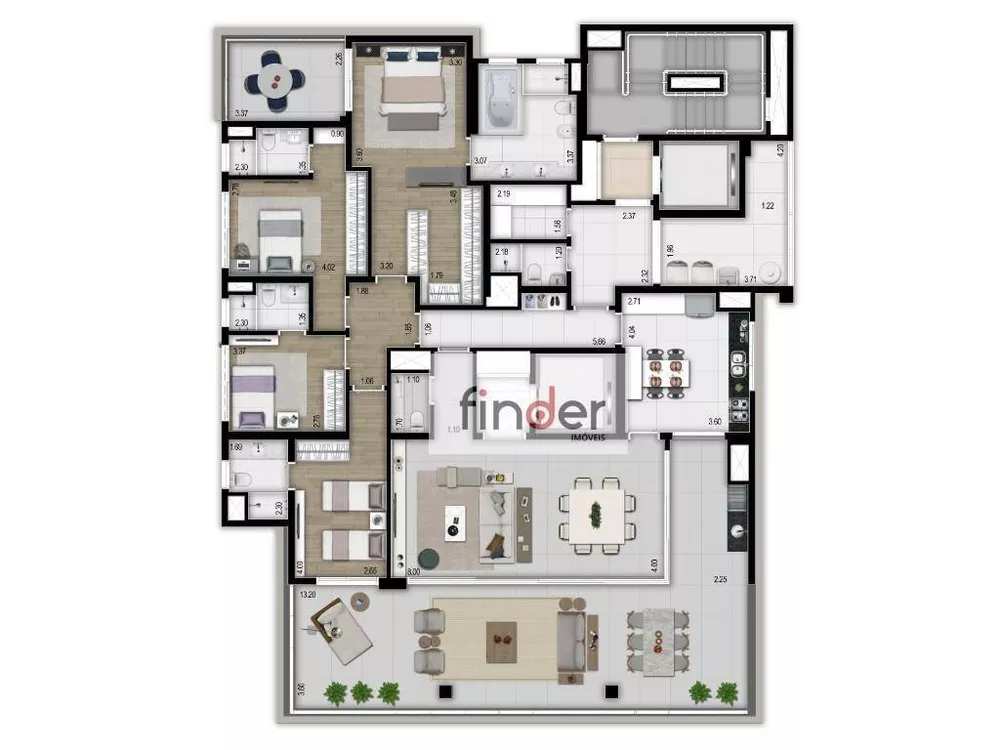 Cobertura, 4 quartos, 475 m² - Foto 42