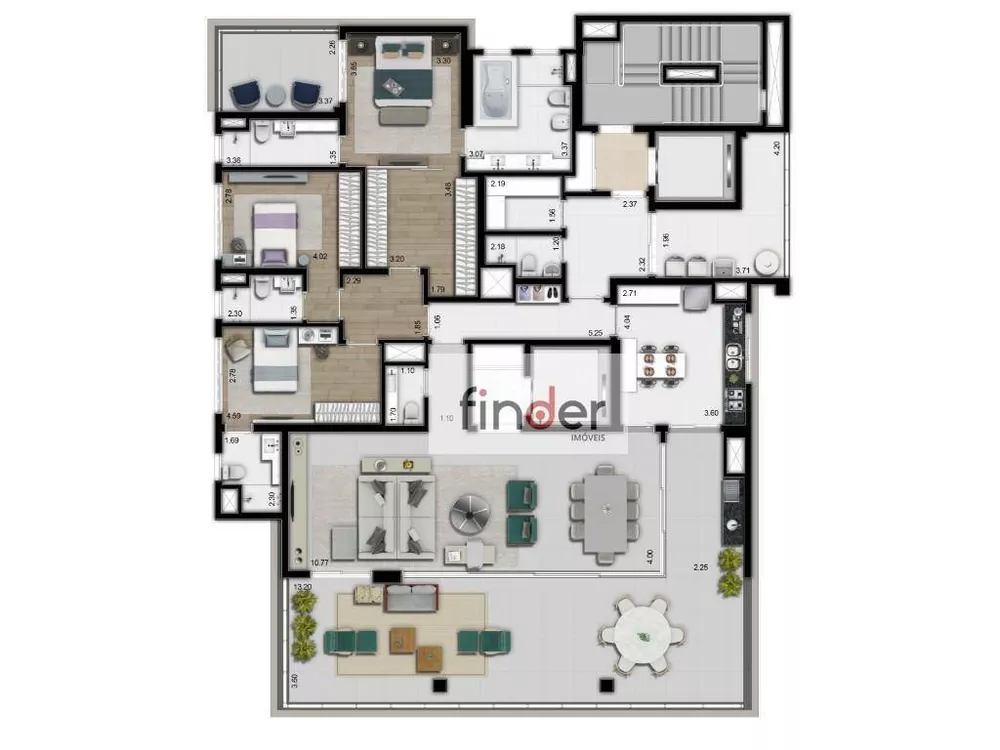 Cobertura, 4 quartos, 475 m² - Foto 43
