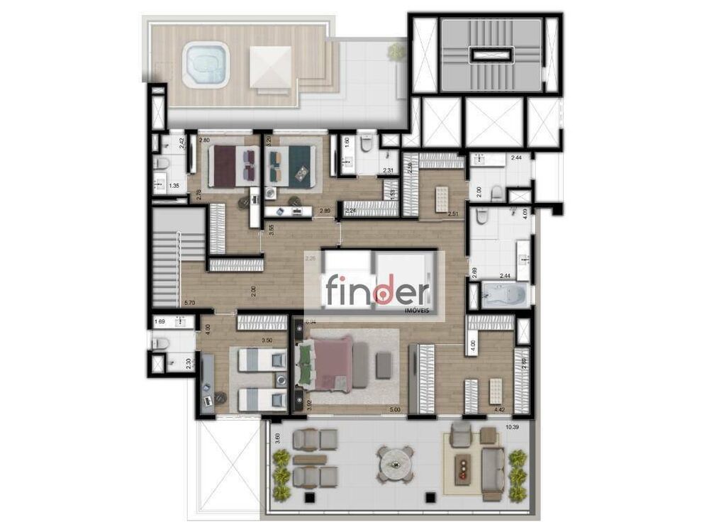 Cobertura, 4 quartos, 475 m² - Foto 45
