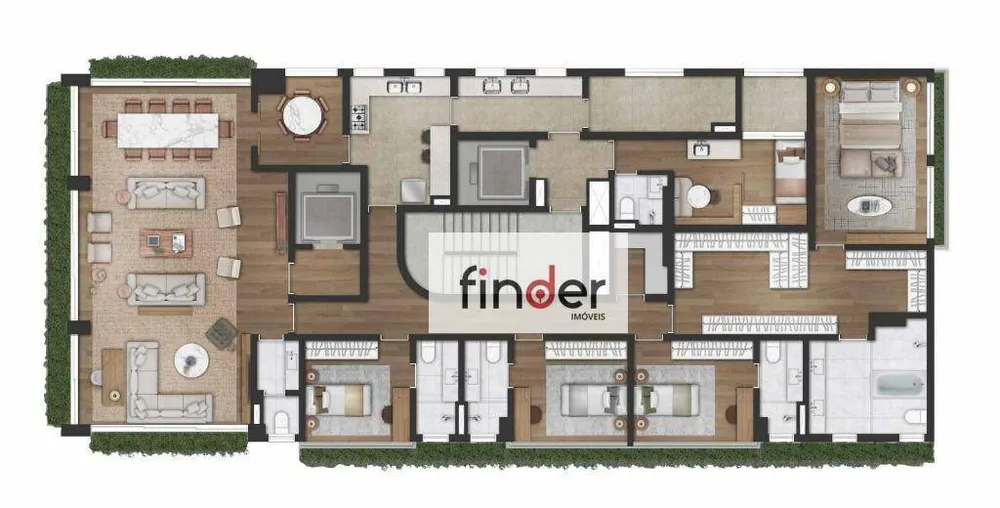 Apartamento, 4 quartos, 284 m² - Foto 1