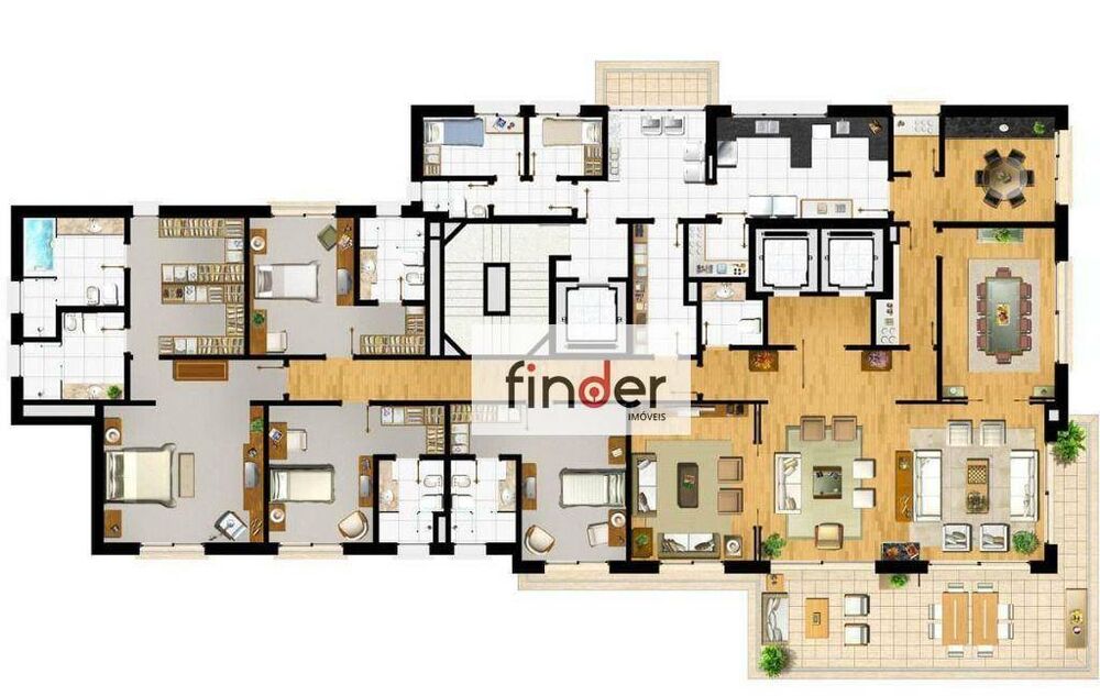 Apartamento, 4 quartos, 438 m² - Foto 8