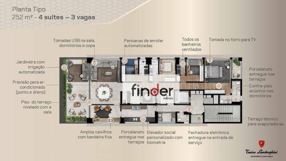 Cobertura, 4 quartos, 498 m² - Foto 4