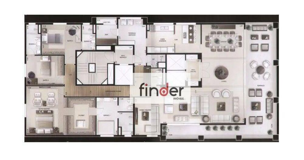 Apartamento, 3 quartos, 310 m² - Foto 8