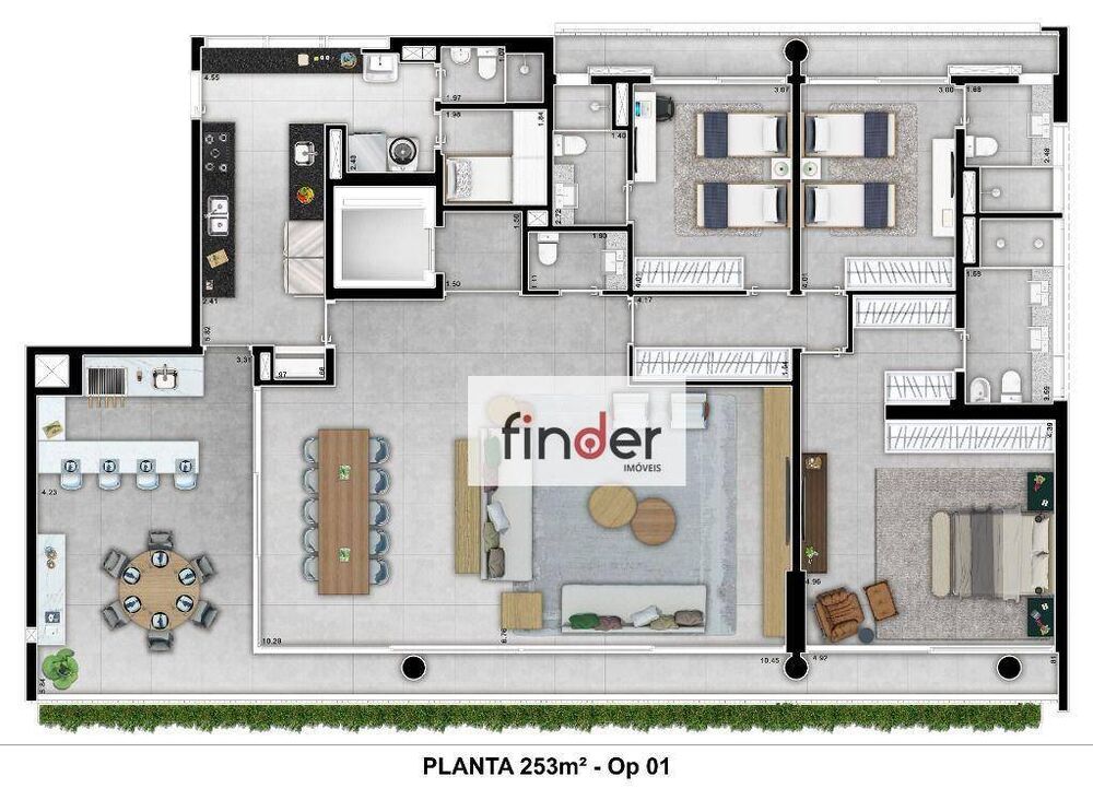 Apartamento, 3 quartos, 252 m² - Foto 5
