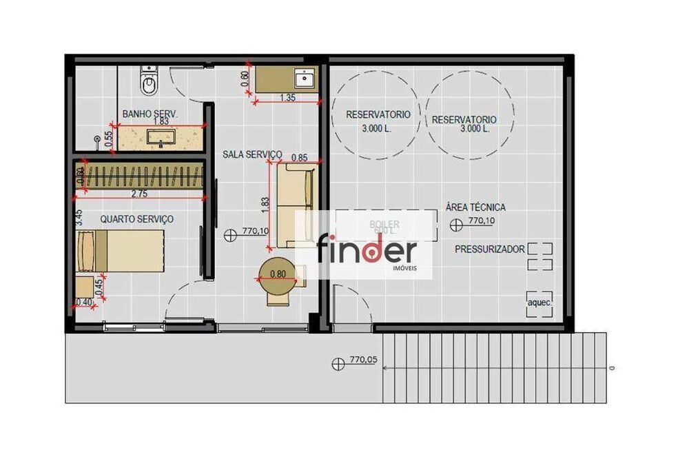 Casa de Condomínio, 6 quartos - Foto 2