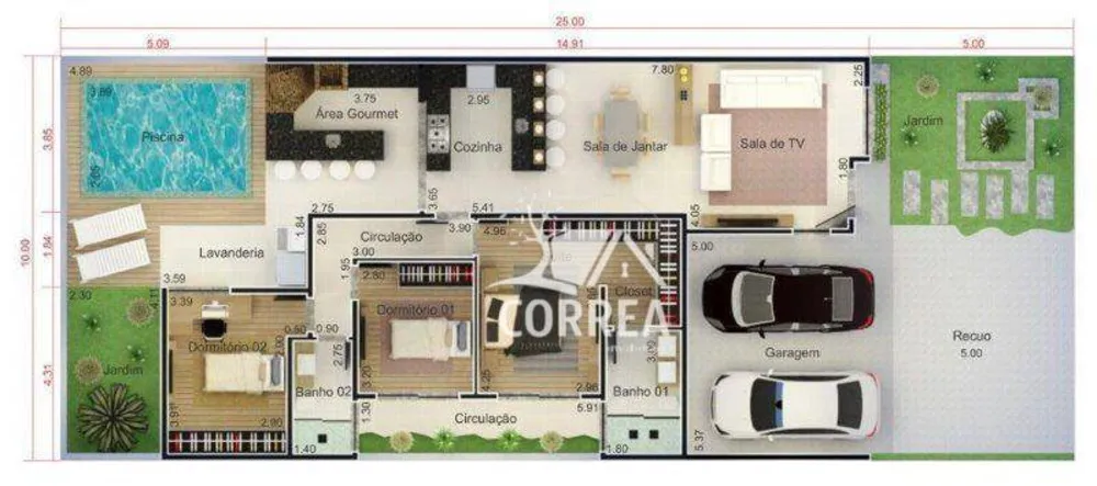 Casa, 3 quartos, 157 m² - Foto 4