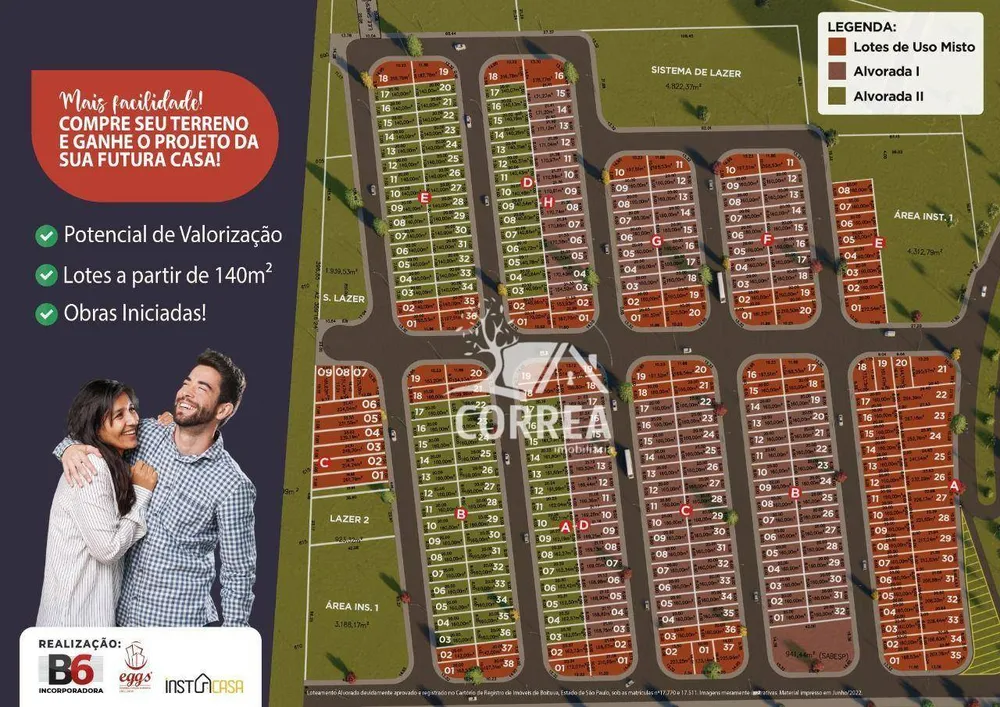 Loteamento e Condomínio, 160 m² - Foto 1