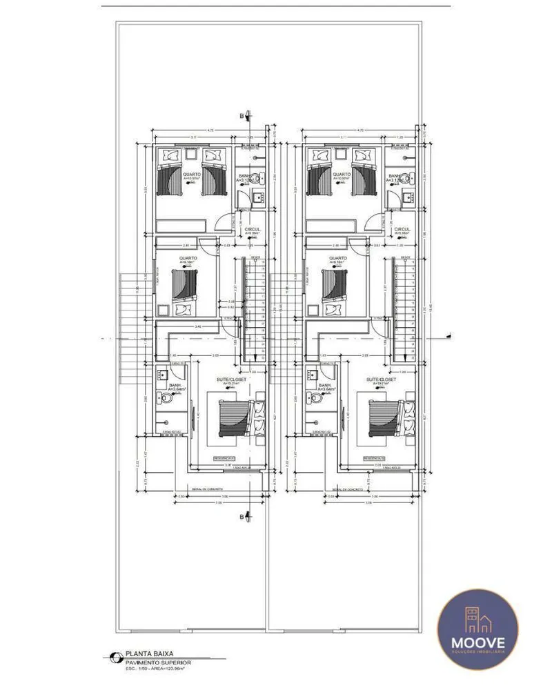 Casa, 3 quartos, 124 m² - Foto 3