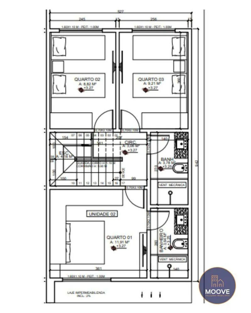 Casa, 3 quartos, 98 m² - Foto 3