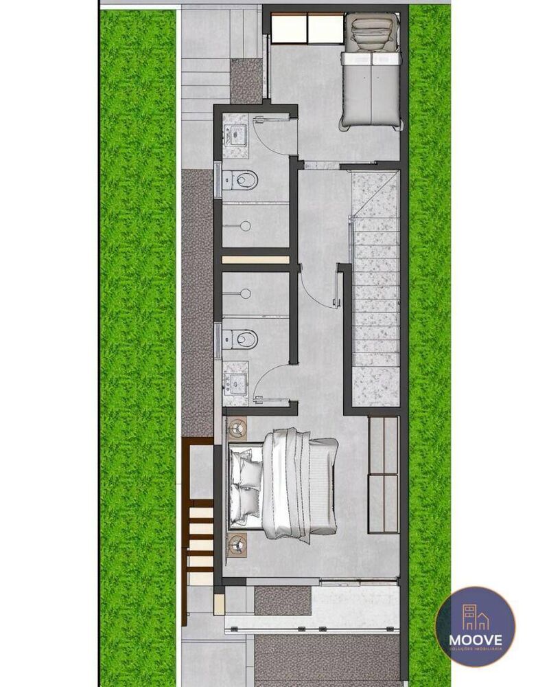 Casa, 2 quartos, 68 m² - Foto 3