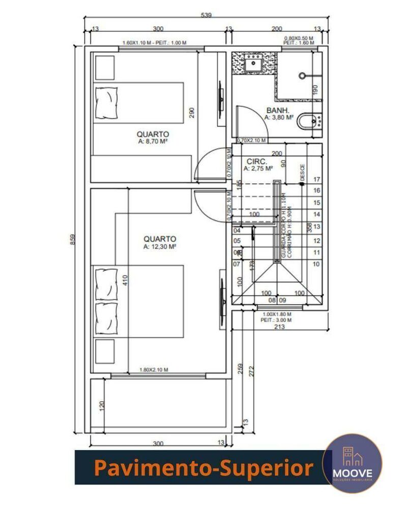 Casa, 2 quartos, 72 m² - Foto 3
