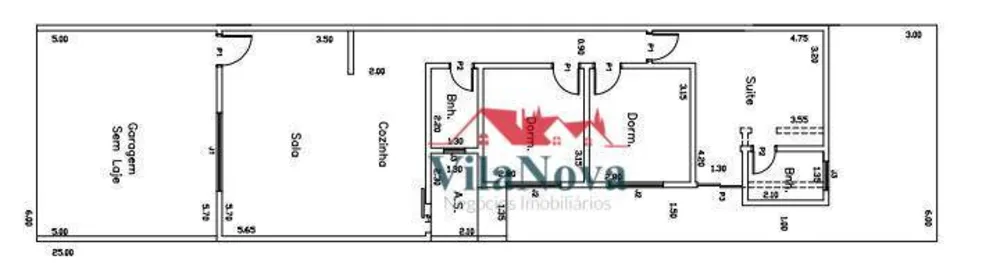 Casa, 3 quartos, 130 m² - Foto 1