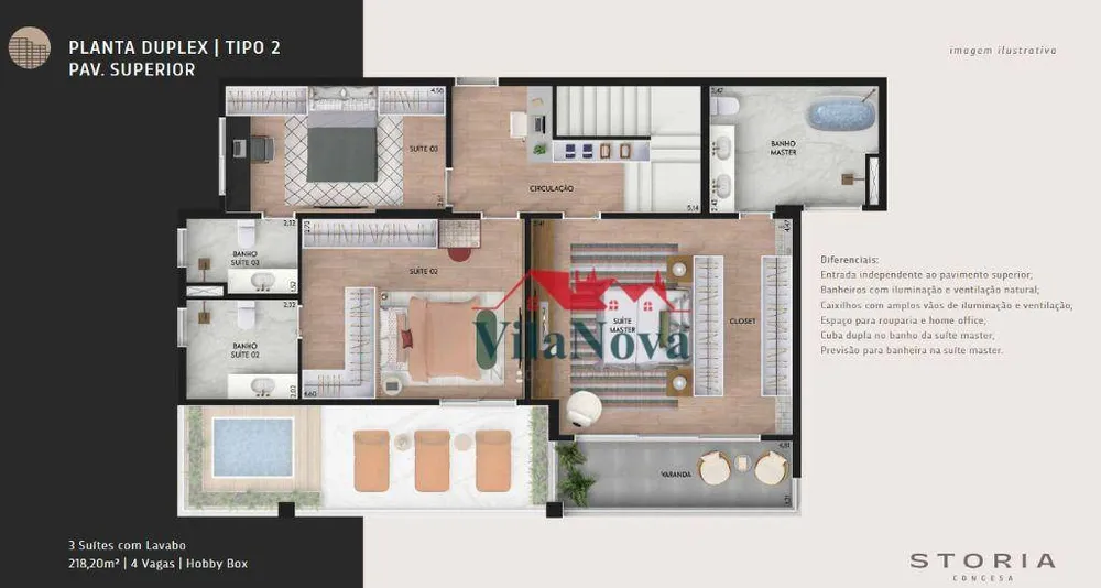 Apartamento, 3 quartos, 105 m² - Foto 10