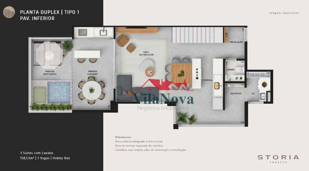 Apartamento, 3 quartos, 105 m² - Foto 11