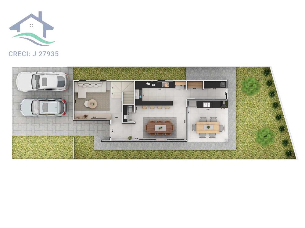 Sobrado, 3 quartos, 198 m² - Foto 4