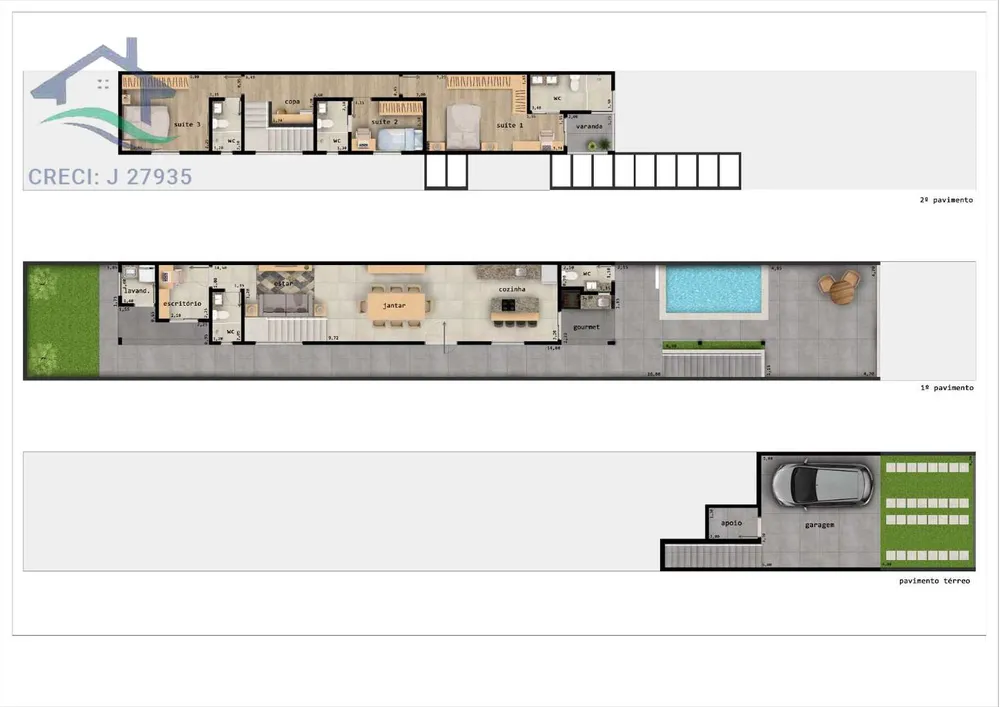 Casa, 3 quartos, 200 m² - Foto 6