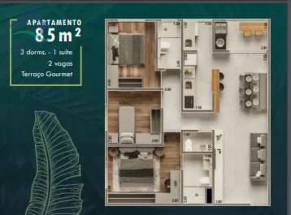 Apartamento, 3 quartos, 85 m² - Foto 10