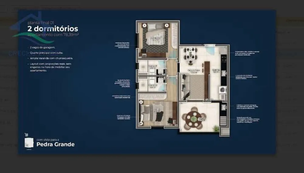 Apartamento, 2 quartos, 78 m² - Foto 6