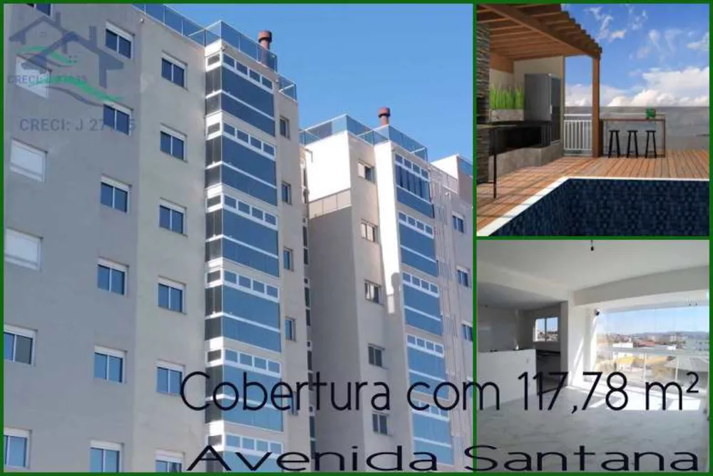 Cobertura à venda com 2 quartos, 117m² - Foto 1