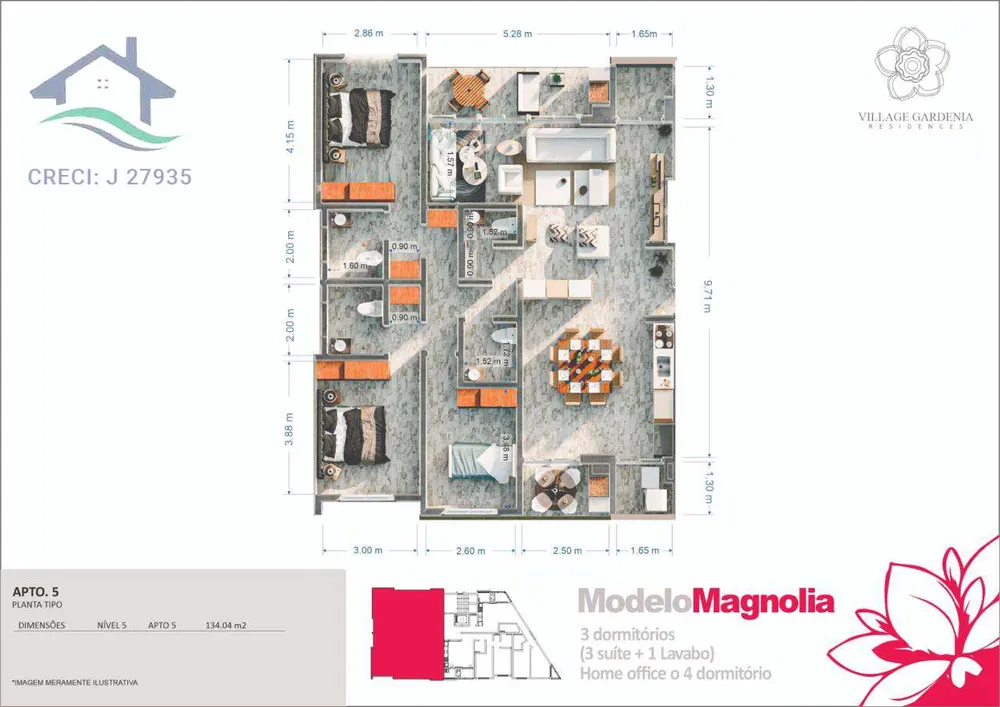 Apartamento, 2 quartos, 65 m² - Foto 13