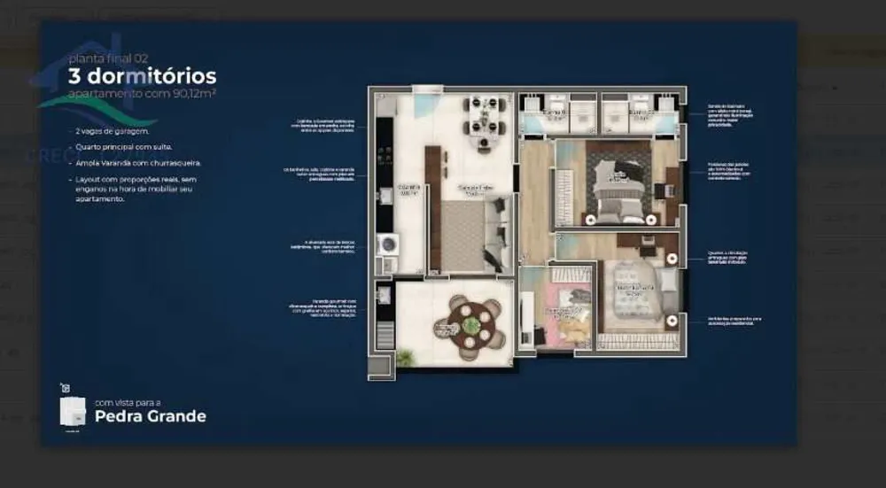 Apartamento, 3 quartos, 89 m² - Foto 8