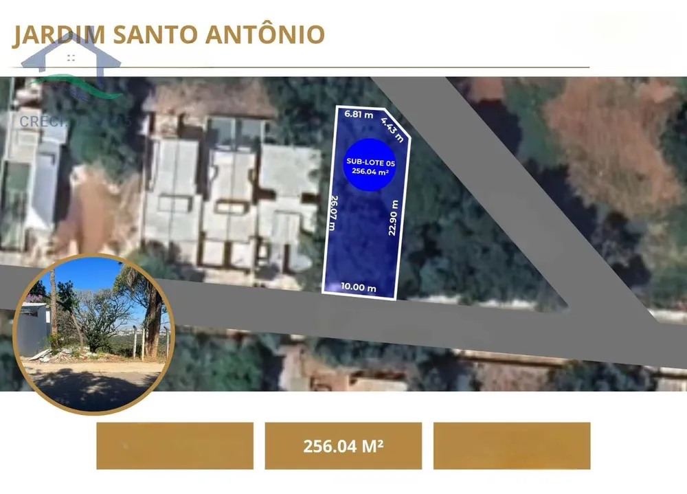 Terreno, 256 m² - Foto 1